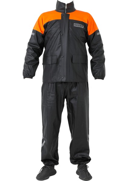 Forte Gt 1134 Turuncu Cepli Takım Yağmurluk