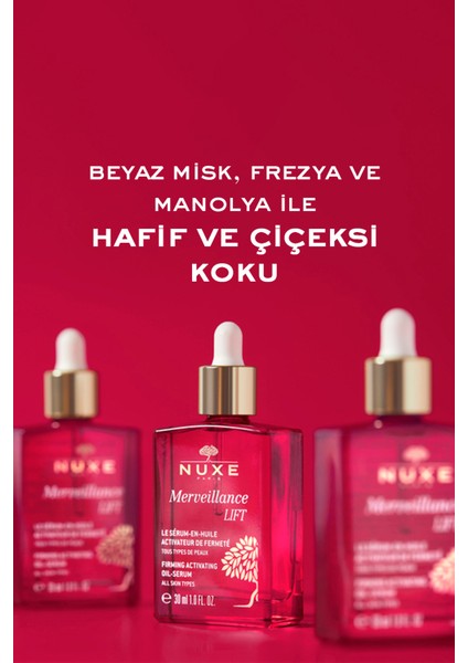 Merveillance Lift Sıkılaştırıcı Doğal Içerikli Yenileyici Yağ Serum 30ML