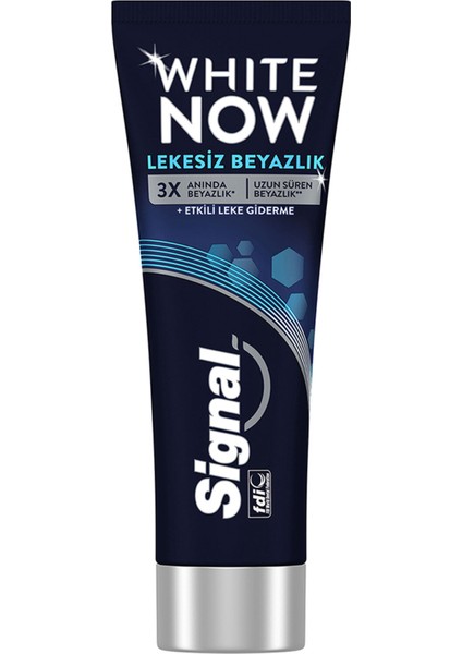 White Now Diş Macunu Lekesiz Beyazlık 75 ml