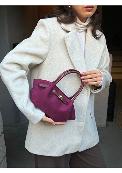 Reyl Kadın Retro Özel Kilit Aksesuarlı Kemer Tokalı Mini El ve Kol Çantası fırsatları