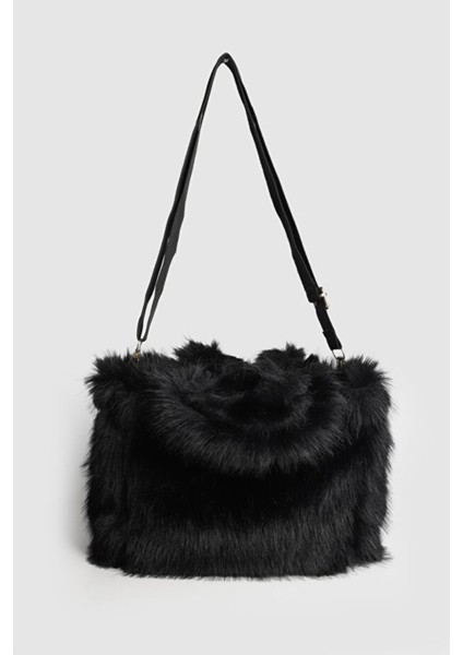 Poni Kadın Peluş El ve Omuz Çapraz Çanta fırsatları