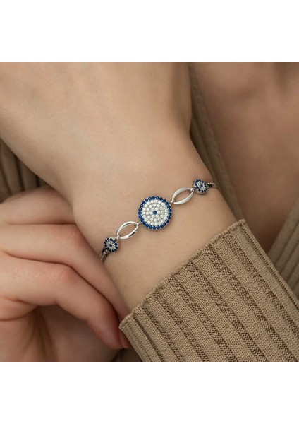 ​gümüş Nazar Boncuklu Bileklik fiyatları