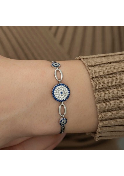 ​gümüş Nazar Boncuklu Bileklik fırsatları