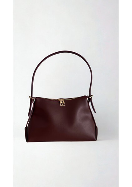 Marlin Tek Saplı Çift Fermuarlı El Kol ve Omuz Çantası fiyatları