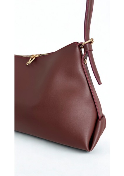 Marlin Tek Saplı Çift Fermuarlı El Kol ve Omuz Çantası modelleri