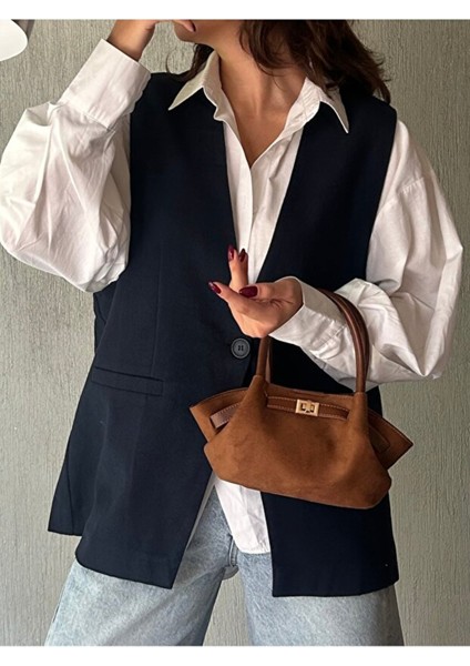 Reyl Kadın Retro Özel Kilit Aksesuarlı Kemer Tokalı Mini El ve Kol Çantası fırsatları