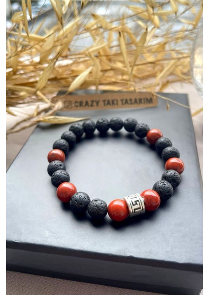 Lav & Jasper Doğaltaş Bileklik