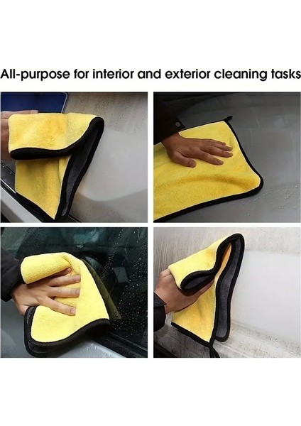 Yünlü Hassas Araba Yıkama ve Temizlik Bezi - Lisinya