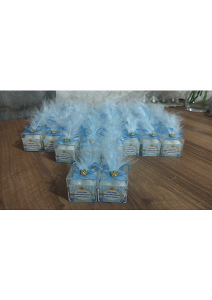 30 adet Etiketli Süslemeli Buble Mum fırsatları