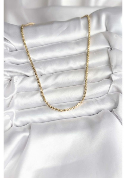 14K Gold Renk Kaplama Zincir Model cm Kadın Kolye fiyatları