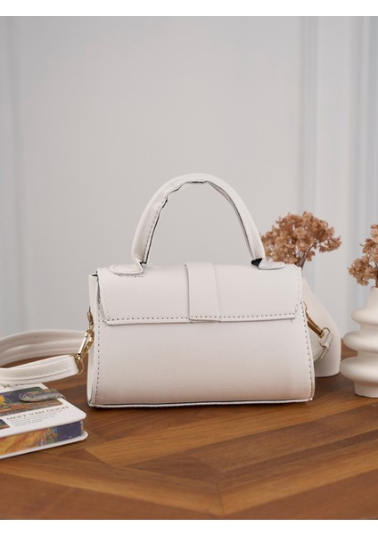 Kadın Mini Kilit Detaylı Çapraz Askılı El ve Omuz Çantası modelleri