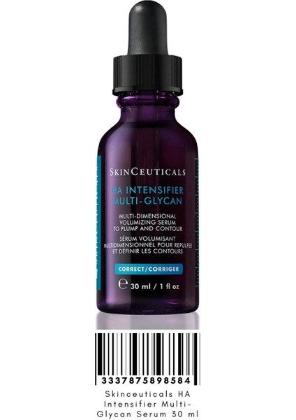 Ha Intensifier Ince Çizgi ve Kırışıklıkların Görünümünü Azaltıcı ve Nemlendirici Serum 30ML