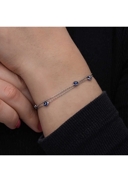 Gümüş Nazar Kadın Bileklik fiyatları