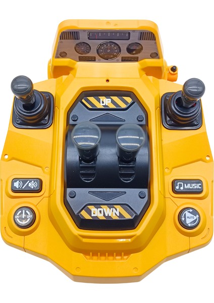 1:14 Ölçek Uzaktan Kumandalı Gerçekçi Sesli ve Işıklı Oyuncak Kazıcı Ekskavatör 8080E modelleri