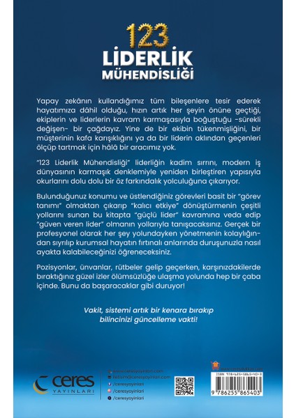 123 Liderlik Mühendisliği Ozan Eren Taşar Gerçek Tecrübelerle Donatılmış Liderlik Rehberi fiyatları