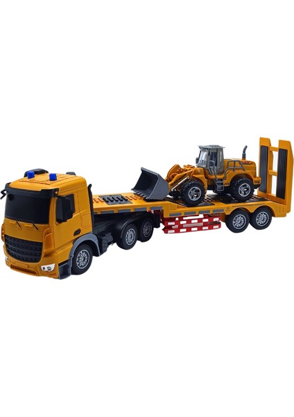 Can-Em HT079 Şarjlı Uzaktan Kumandalı Işıklı Transporter Tır 1:24 | Rc Full Fonksiyon Kamyon – 3+ Yaş indirimleri