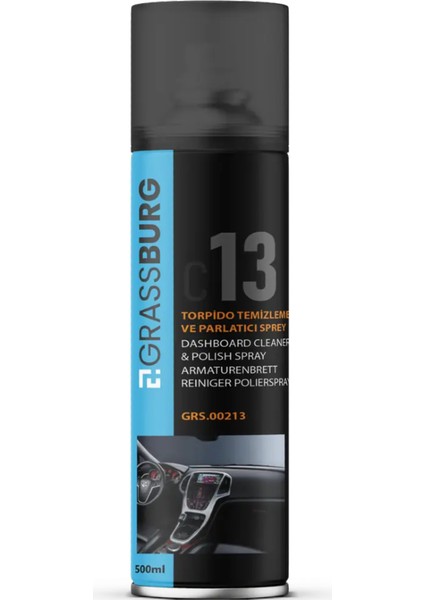 Torpido Temizleyici ve Parlatıcı Sprey 500 ml