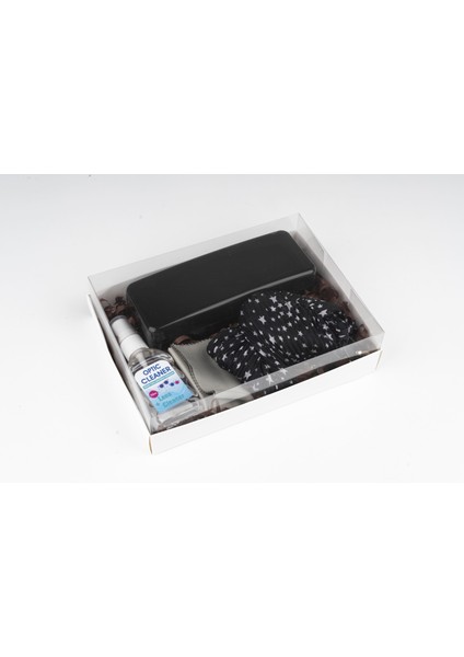 Gözlük Bakım Seti: Gözlük Kabı, Ipi, Mendili ve Losyon modelleri