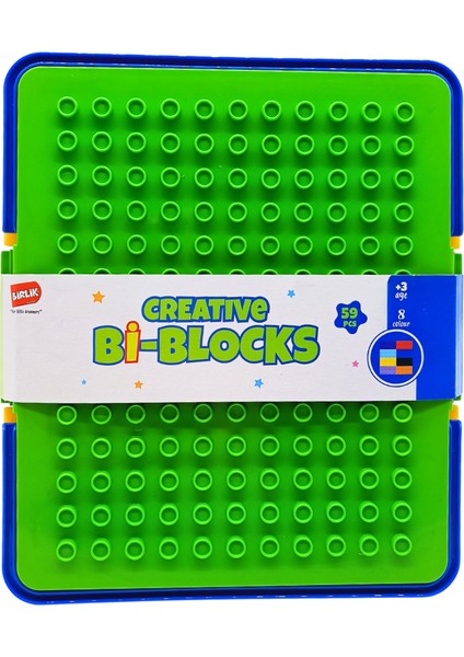 Bi-Block 58 Parça Sepetli LEGO Blok Seti URT022-006 indirimleri