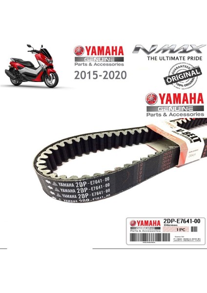 Yamaha Nmax 125 -155 Orjinal Varyatör Tahrik Kayışı 2015-20 Supermoto