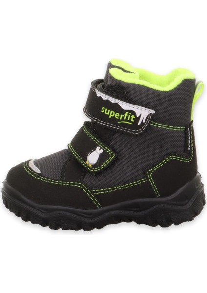 6047 Gore-Tex Unisex Çocuk Kar Botu Siyah Neon Yeşil fiyatları