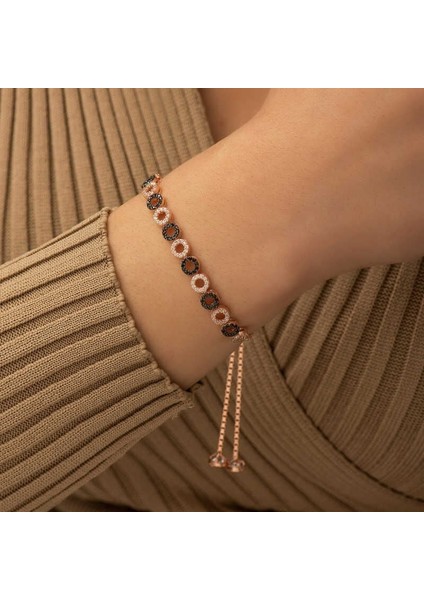 Gümüş Rose Halka Asansör Bileklik fiyatları