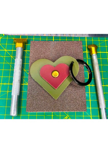 Özel Hediyelik Hakiki Deri Anahtarlık