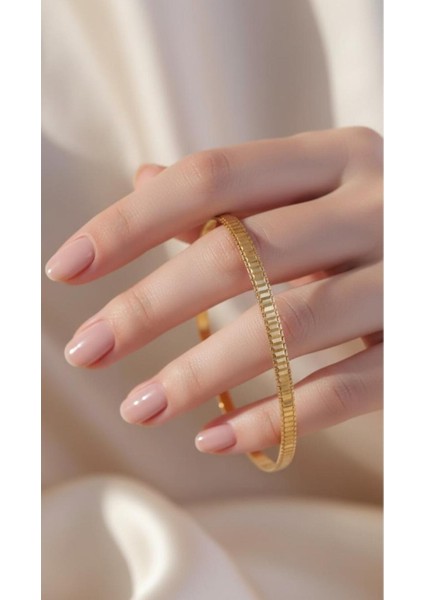 15 gr (Gram) Yeni Nesil Çöp Bilezik 22 Ayar Altın Yatırımlık Işçiliksiz