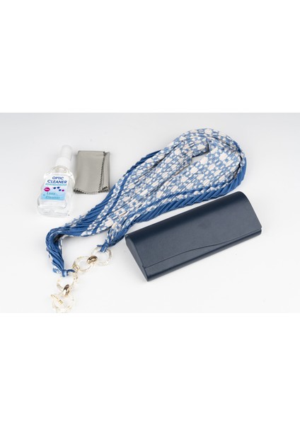 Gözlük Bakım Seti: Gözlük Kabı, Ipi, Mendili, Losyonuyla Tam Koruma Sağlayın