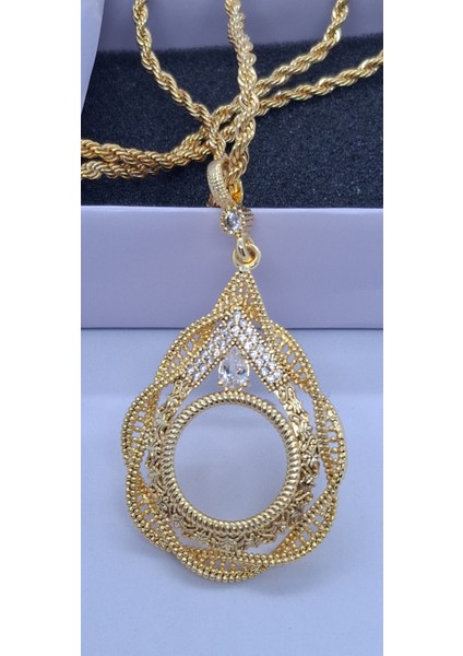 22 Ayar Altın Kaplama Çeyreklik Kolye fırsatları