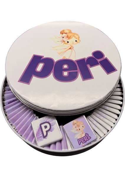 Isme Özel Metal Kutuda Bebek Çikolatası 100 Adet fiyatları