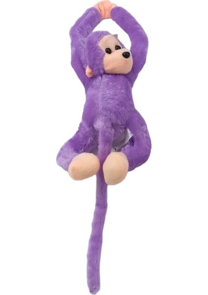 Sevimli 30 cm Orta Boy Renkli Sarılan Sesli Peluş Maymun Oyuncak 3 Lü Paket fiyatları