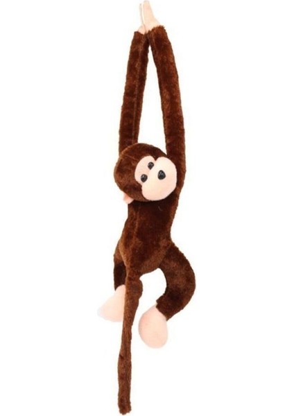 Sevimli 30 cm Orta Boy Renkli Sarılan Sesli Peluş Maymun Oyuncak 3 Lü Paket fırsatları