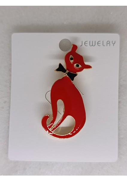 Çelik Anka Kuşu Deniz Yıldızı Kedi Li Tasarım Kadın Broş fiyatları