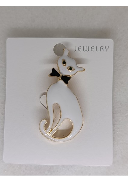 Çelik Anka Kuşu Deniz Yıldızı Kedi Li Tasarım Kadın Broş fiyatları