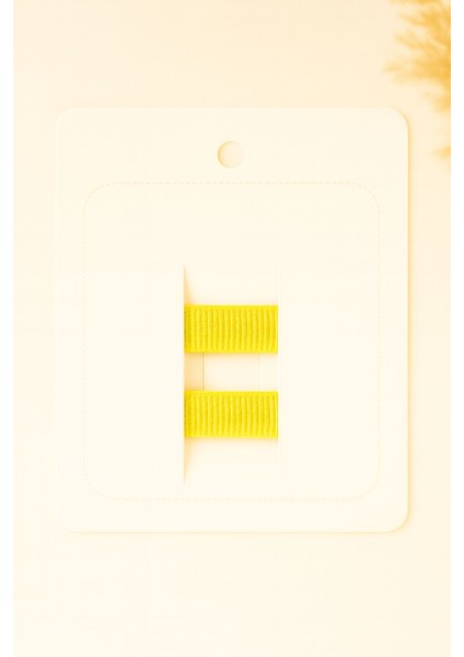 Sarı Puantiyeli Klips Toka - 2'li Set fiyatları