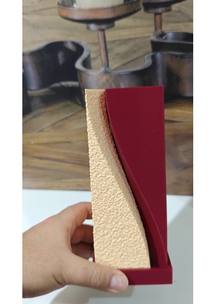 Iki Parçalı Dekoratif Vazo – Taş Dokulu ve Düz Yüzeyli Modern Tasarım (Çiçekler Dahil Değildir) modelleri