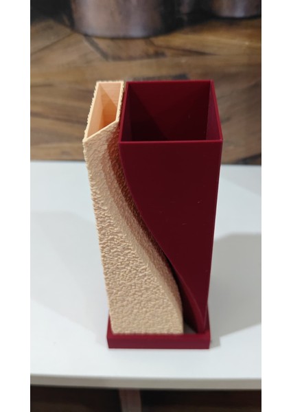 Iki Parçalı Dekoratif Vazo – Taş Dokulu ve Düz Yüzeyli Modern Tasarım (Çiçekler Dahil Değildir) fırsatları