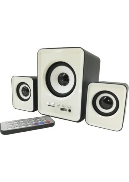 D23 Bluetooth Hoparlör 3.5mm Jack Kablolu Bilgisayar Hoparlörü