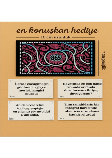 865 Sohbet Başlatıcı Soru Kartları - Arkadaş ve Çiftler Için Eğlenceli Kart Oyunu fiyatları