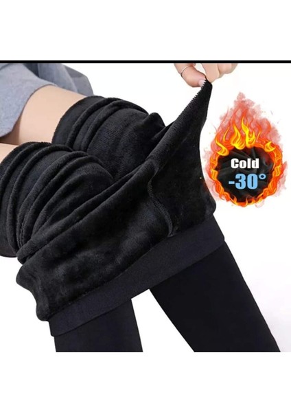 Kadın Peluş Tayt – Termal Içlik – Yüksek Bel – Ultra Esnek Polar Içlik – Kışlık Sıcak Tutucu Peluş Termal Tayt