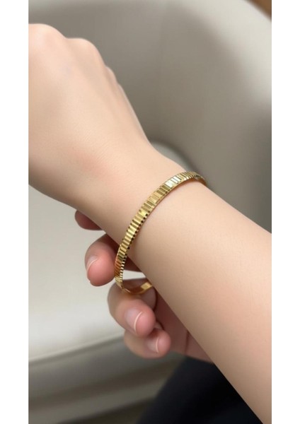 15 gr (Gram) Ilizyon Çöp Bilezik 22 Ayar Altın Yatırımlık Işçiliksiz Altın