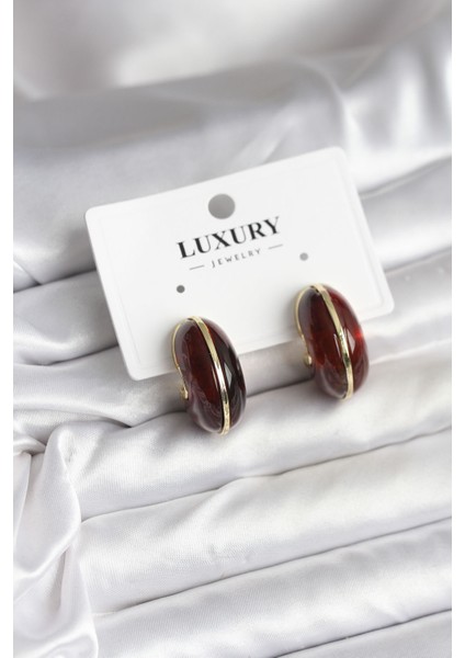 Pirinç Vintage Kadın Küpe - Lisinya