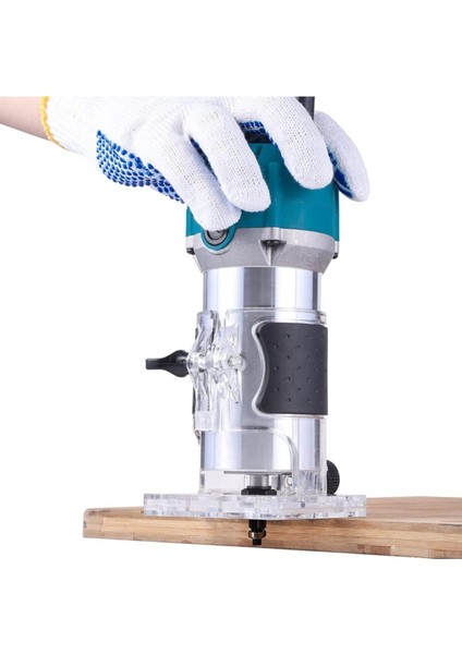 3000W 6 Kademe Devir Ayarlı El Tipi Freze Makinesi + Yedek Kömür