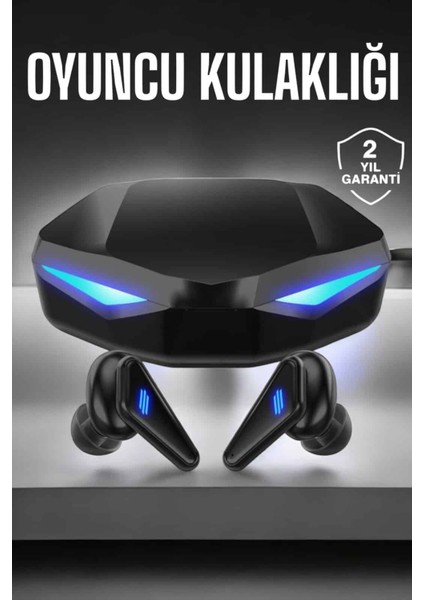 Rgb Işıklı Yüksek Ses Kaliteli Gamer Kulaklık Bluetooth Bağlantılı