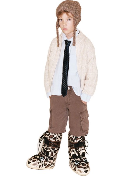 Kız Çocuk Bot 80D3400300 Moon Boot Icon Junıor Animal fiyatları