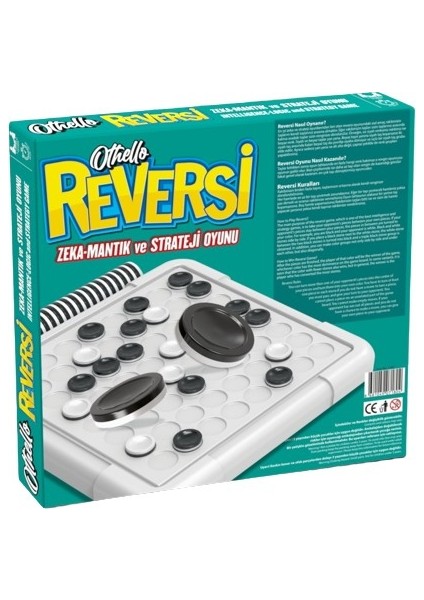 Othello Reversi Strateji ve Zeka Oyunu – Siyah Beyaz Taşlı, 2 Kişilik, 5-7 Yaş Çocuklar ve Aileler Için Eğlenceli Masa Oyunu fiyatları