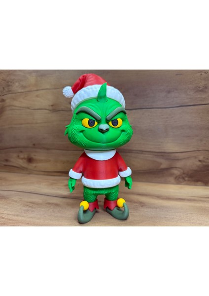 Yılbaşı Grinch Yeşil Karakter Figür