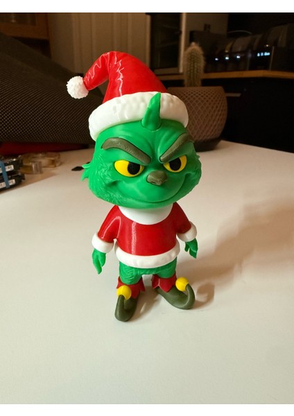 Yılbaşı Grinch Yeşil Karakter Figür
