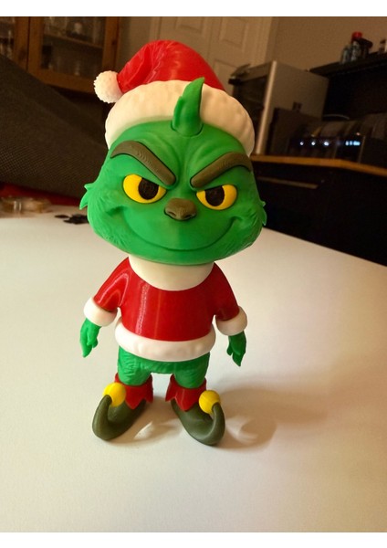 Yılbaşı Grinch Yeşil Karakter Figür